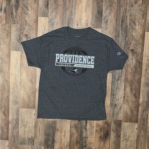 Providence Friars Basketball Champion Grey Workout T-Shirt (Large)